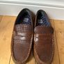 Brown Leather River Island Boys Shoe Image 2