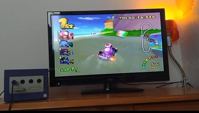 Nintendo Gamecube with Mario Kart: Double Dash!!