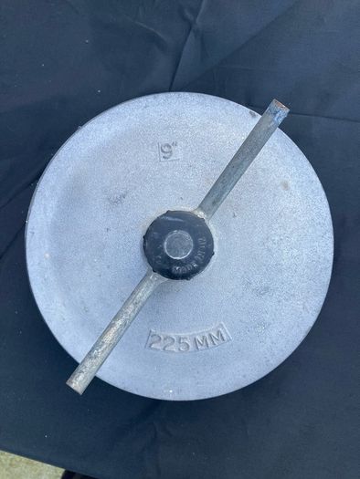 9" Pipe stopper.