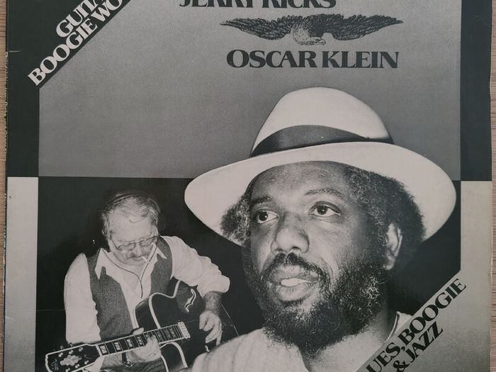 Philadelphia Jerry Ricks & Oscar Klein - Guitar Boogie Woogie Vinyl LP (1979) Electric Blues EX+