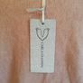 Carla Giannini Women's Angora Mix Top With Heart & Stars New With Tag Salmon Pink Image 7