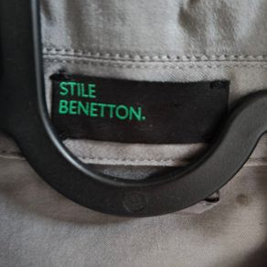 Benetton spring cotton jacket grey