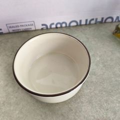 Kerry Ironstone , Celtic , Rimmed Soup Bowl, Blue Band w/Brown Trim , Ireland