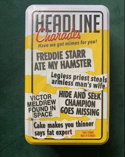 Brand New Unopened Headline Charades game