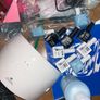 gel nail kit: lamp + builder coats + 3 colours Image 3