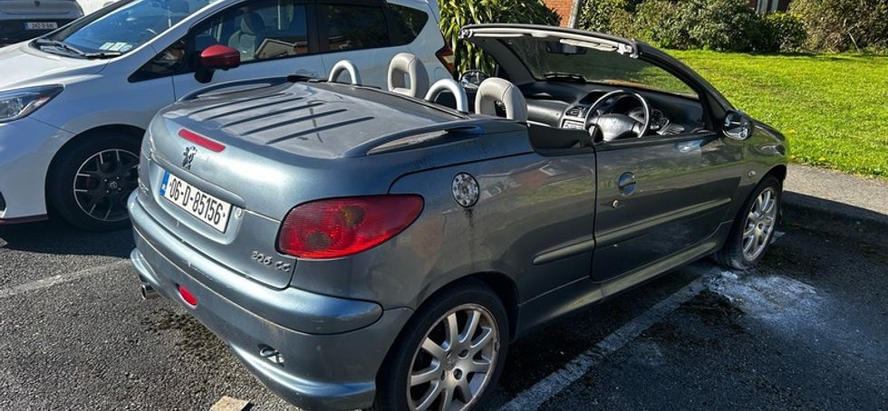 2006 Peugeot 206 convertible