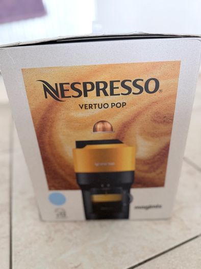 Brand New Nespresso Vertuo Pop Coffee Machine Magimix Blue 60 Capsules