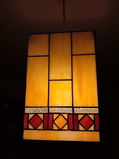 Matching pair leaded glass Light / lamp shades