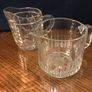 Two Vintage Glass jugs Image 7