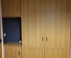 Double fitted wardrobe