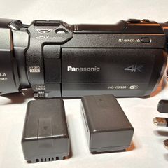 Panasonic VXF990 4K , touchscreen, 2 batteries