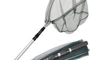 NEW SALE | Telescope Fishing Landing Net - Foldable Collapsible Extensible 1.5M Aluminum Alloy Pole Handle, Lightweight Portable for Bird Fish Catch