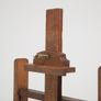 Late Victorian Freestanding Gallery Easel, 20th Century Image 4