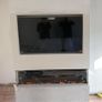Three-Sided Electric Fire  Ideal for Media Wall Image 2