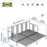 Daybed Ikea FYRESDAL Day-bed frame, Image 2