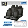 Sumex Universal Seat Cover Texas, Grey and Black Image 2