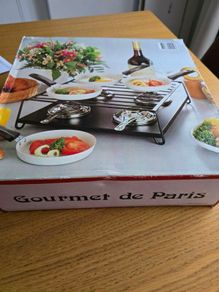 Gourmet de Paris Mini Pan Party Grill Set  New In Box