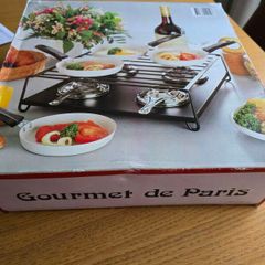 Gourmet de Paris Mini Pan Party Grill Set  New In Box