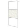Walk-in Shower Wall ESG Glass with Stone Design 90x195 cm Image 2