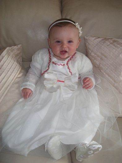 Flower girl dress&cardigan
