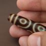 Antique 6 Eyes Himalayan Tibetan Agate Dzi Bead Amulet Pendant Image 10
