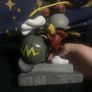 Walt Disney World Mickey Mouse Bobble Skateboarding Handstand Figure Image 7