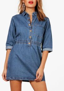 Ladies Denim dress (Size 6)