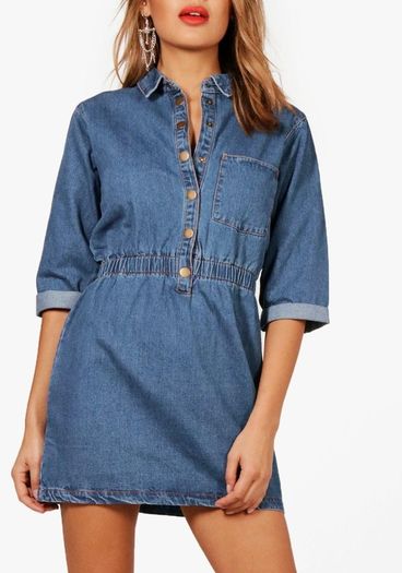 Ladies Denim dress (Size 6)