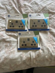 light switch brass