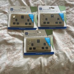 light switch brass