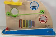 Hape Roller Derby Toy Wooden Marble Racing Toddler Montessori Educational