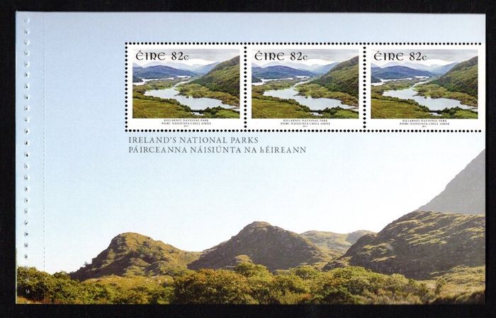 2011 Ireland National Parks of Ireland Commemorative Stamps Booklet Mint Never Hinged (MNH). Scans of contents show in advert.
