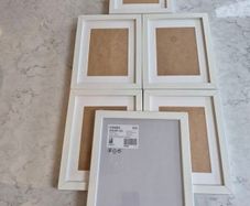 Assortment of ikea picture frames