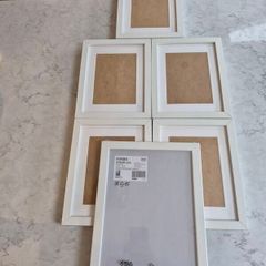 Assortment of ikea picture frames