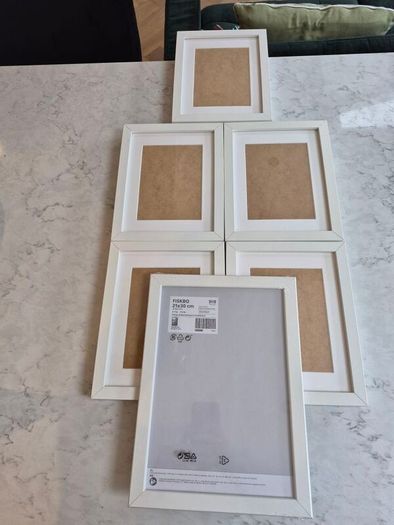Assortment of ikea picture frames
