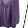 Gerard Darel Grape 100% Silk Top (44) 14/16 Image 3