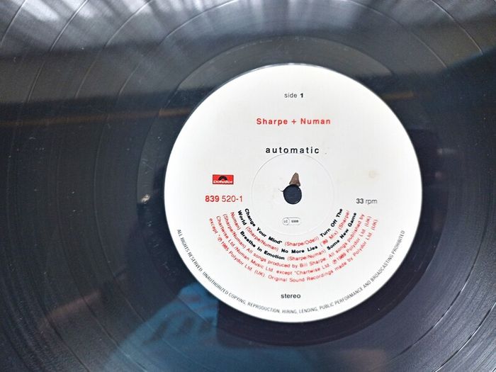 Automatic Sharp / Numan  Album 1989