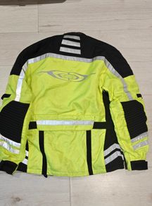 Hein Gericke All Season Motorcycle Jacket - Hi-Vis - Size M