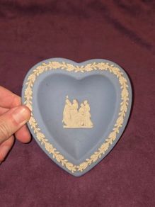 Wedgewood Heart-Shaped Trinket Dish