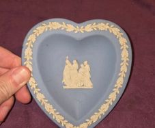 Wedgewood Heart-Shaped Trinket Dish
