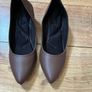 Brown Block Heels Image 2