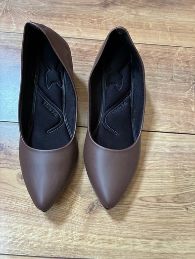 Brown Block Heels
