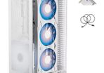 WHITE Brand NEW ShinySnake L300 Mesh ITX Tower Desktop Case 8.5L SFF Small Form Factor Gaming Chassis 325mm  GPU SFX SFX-L High Airflow Steel Frame PCIe 3.0 Riser & DP 1.4