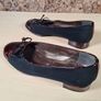 Womens designer Stuart Weitzman slip on loafers shoes with bows Size UK 5 US 7B Image 6