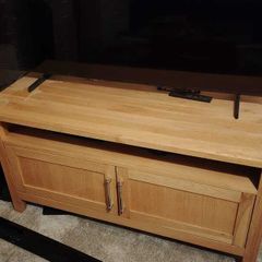 Oak TV unit