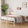 4ft6 Double Bed Frame with Curved Headboard Image 10