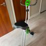 Gymbit Exercise Bike White & Green Very Good Condition Image 2