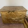 Vintage Mid Century Brass Fireplace Fittings Image 3
