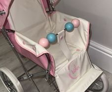 Bebelux 'paris Big' Pink Spanish Dolls Pushchair
