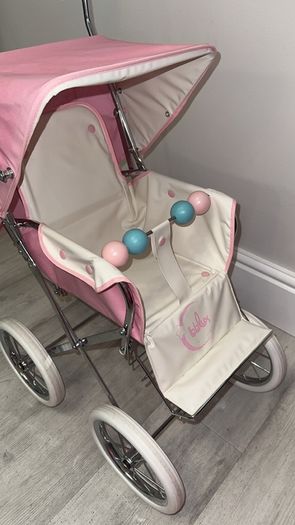 Bebelux 'paris Big' Pink Spanish Dolls Pushchair